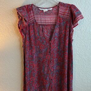 Veronica Beard Multicolor Patterned Dress